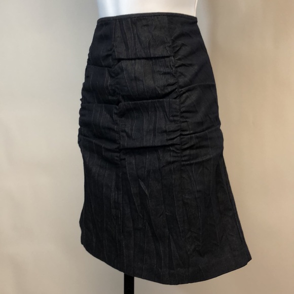 Vintage Cynthia Rowley Women’s Denim Pencil Skirt - Picture 4 of 9